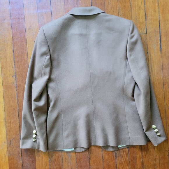 Vintage Aquascutum Camel Blazer, sz XS - Picture 3 of 17